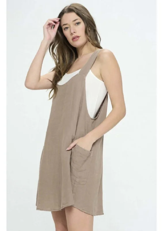 Best Seller Romper Style Linen  Dress Made in USA