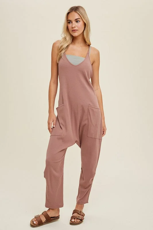 Chic Outfits Chill Mode Knit Jumpsuit