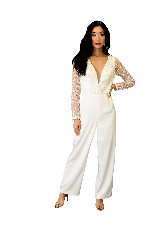 New In This Season Women's Fully Embroidered Lace Jumpsuit