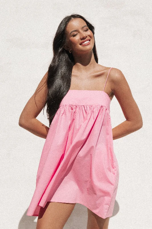 Last Chance Sale Serina Mini Dress - Pink