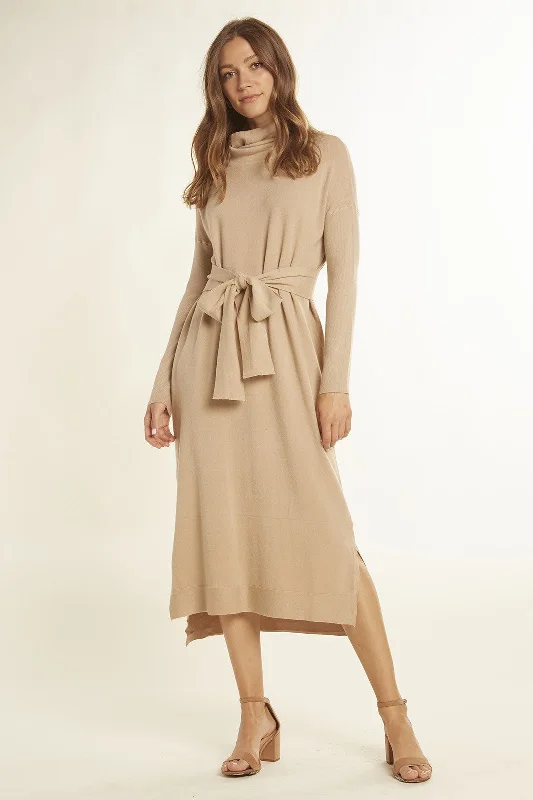 Snag Fabulous Fashion Bargains Elizabeth Cozy Knit Midi Dress