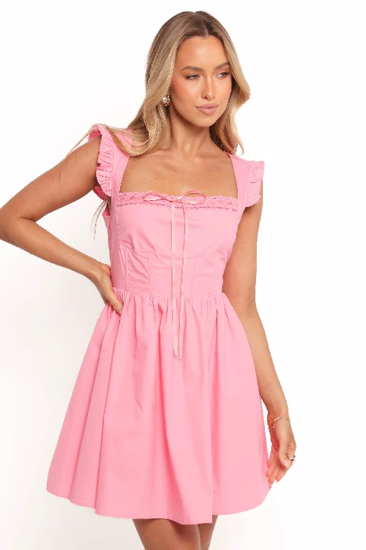 Fashion Essentials Anastasia Mini Dress - Pink