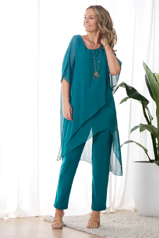 Seize Bargains Tilly Jumpsuit - Teal