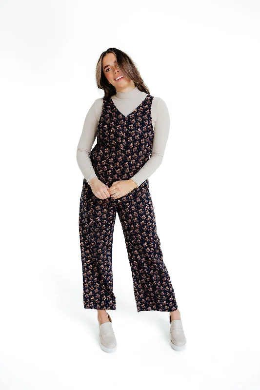 Discover Promotions Barrie Jumpsuit-Navy