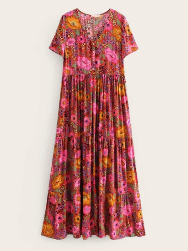 Dive Into Trendy Styles GEMMA Maxi Dress