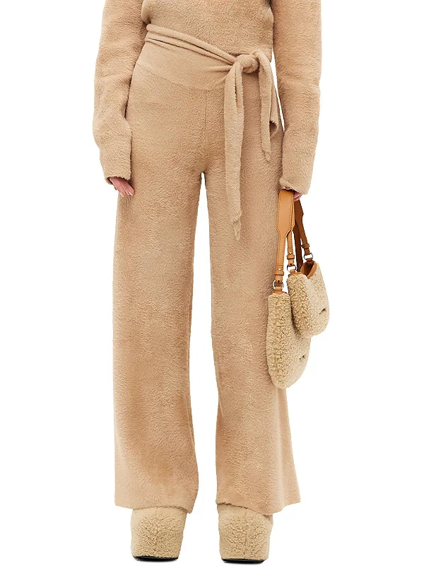 Summer Splash Sale Tasi Womens High Rise Belted Ankle Pants