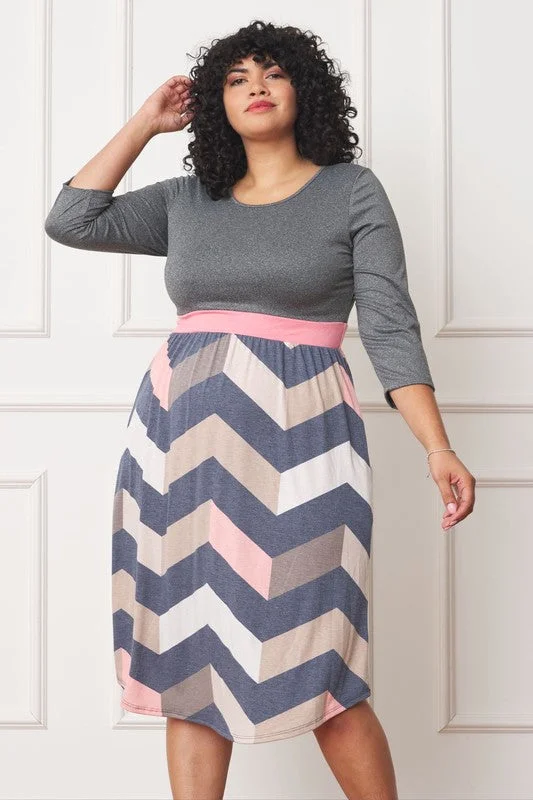 Pink Chevron