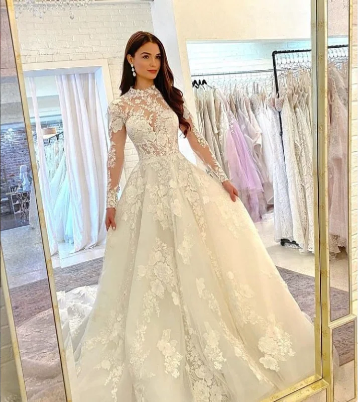 Innovate Your Wardrobe WHITE LACE LONG BALL GOWN DRESS WEDDING DRESS Prom Dress   cg17060