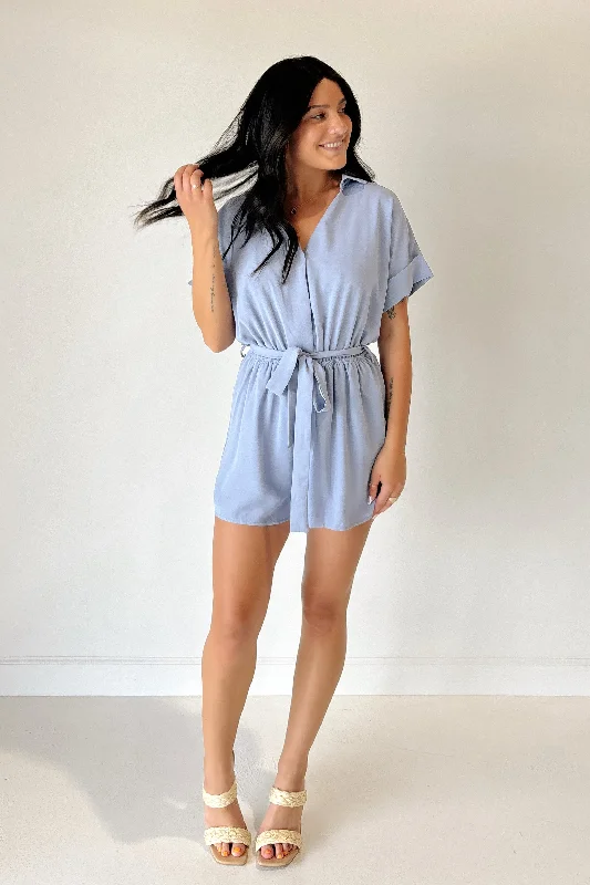 Style Upgrade Running Behind Romper