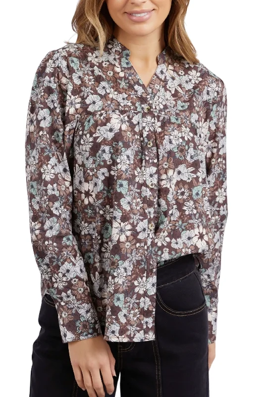 Trend Leading Collection FLORAL MEADOW BLOUSE - 5532008