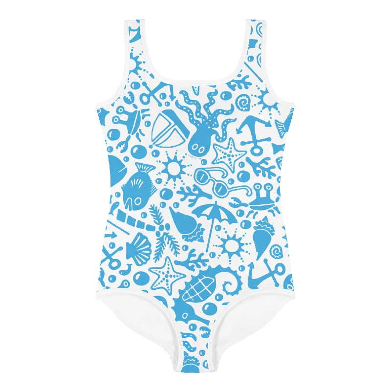 Big Savings Sea Creatures Kids Swimsuit