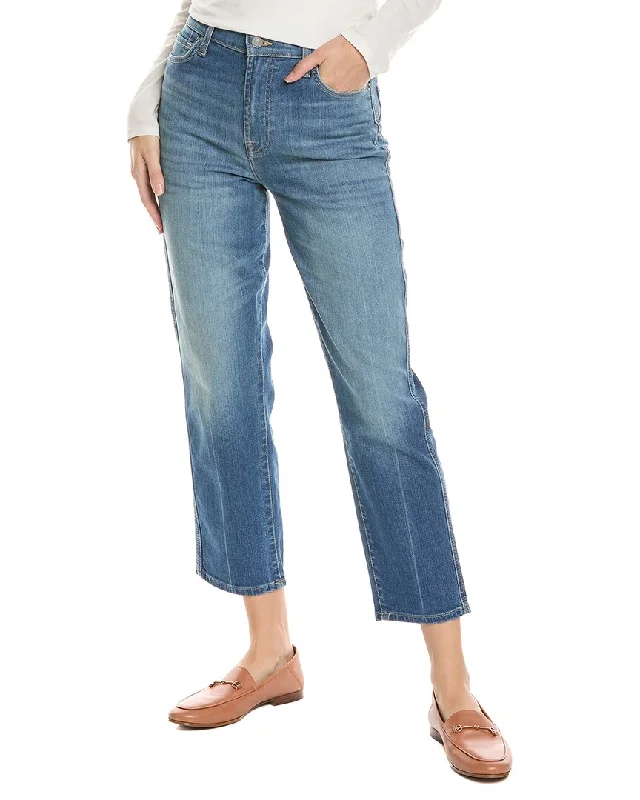 All Season Basics Discount 7 For All Mankind High-Waist Garden Party Cropped Straight Jean