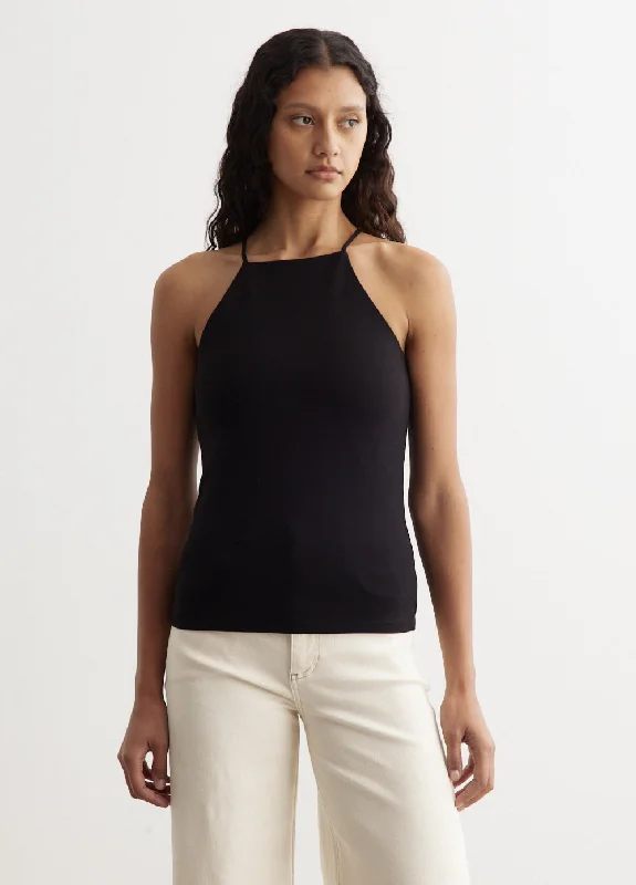 Chic Everyday Wear Irina High Neck Tank