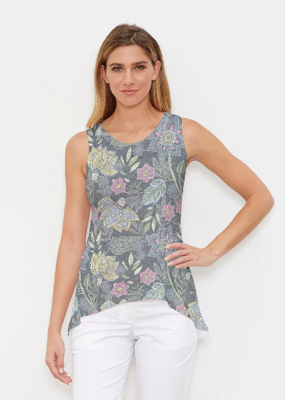 Chic Wardrobe Essentials Isabellas Garden (13410) ~ Signature High-low Tank