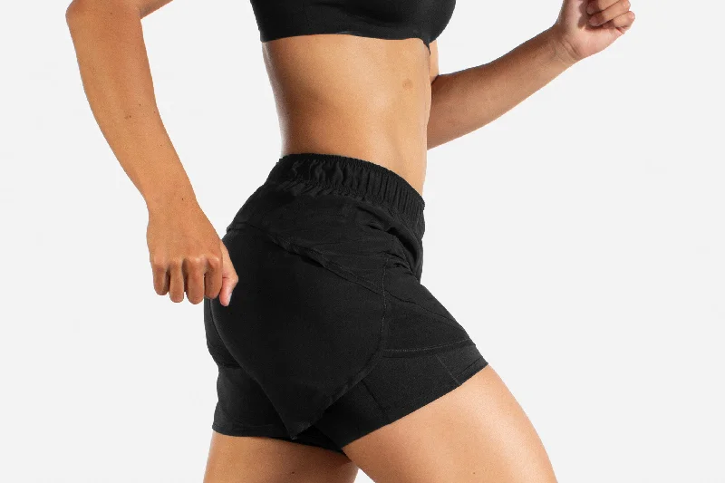 Exclusive Discount Chaser 5" 2 in 1 Short | Black