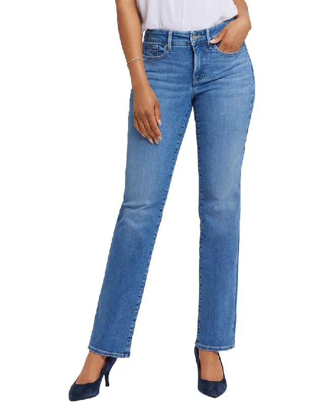 Limited Time Special Offer NYDJ Marilyn Newport Sky Straight Leg Jean