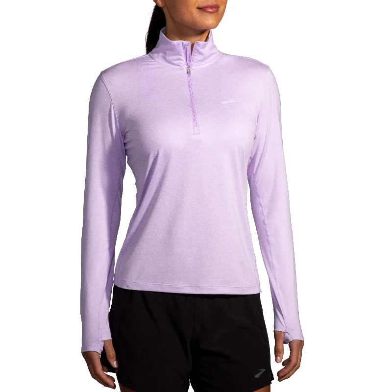 Seasonal Sale Dash 1/2 Zip Top W | Heather Purple