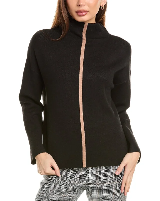 Fashionista Favorites T Tahari Funnel Neck Sweater