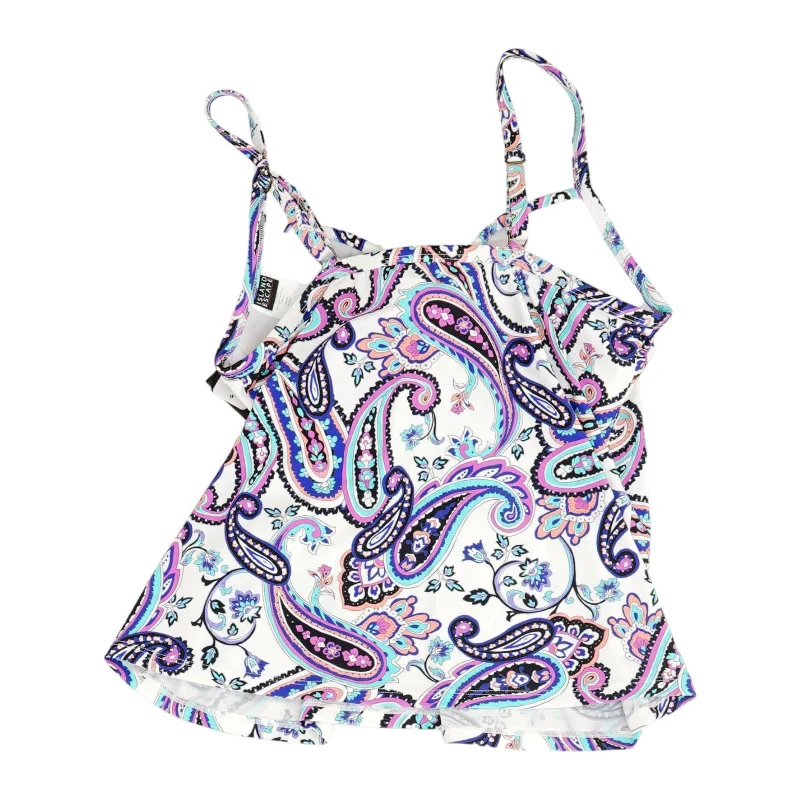 Fresh Styles, Fresh Deals Multi Paisley Swim Top