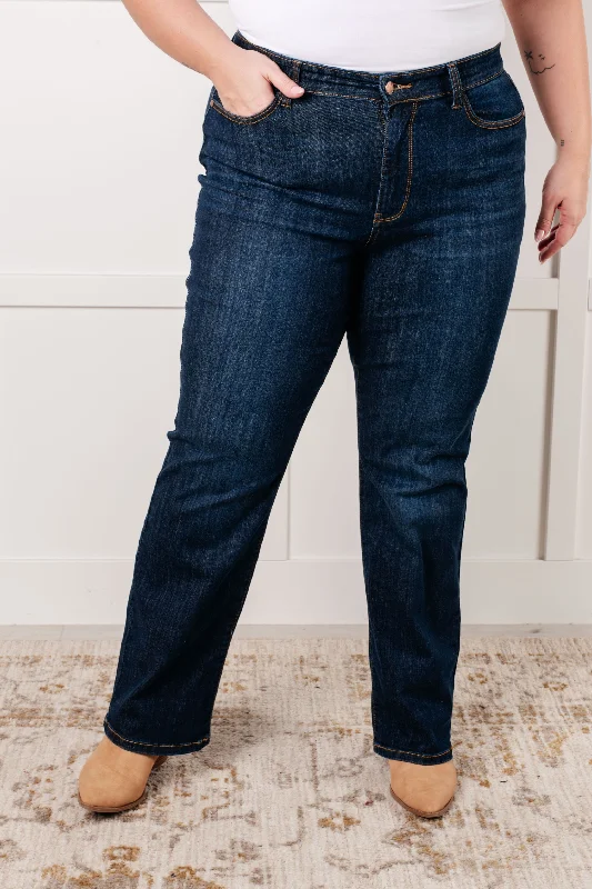 Valentine's Special Alaina High Rise Classic Straight Jeans