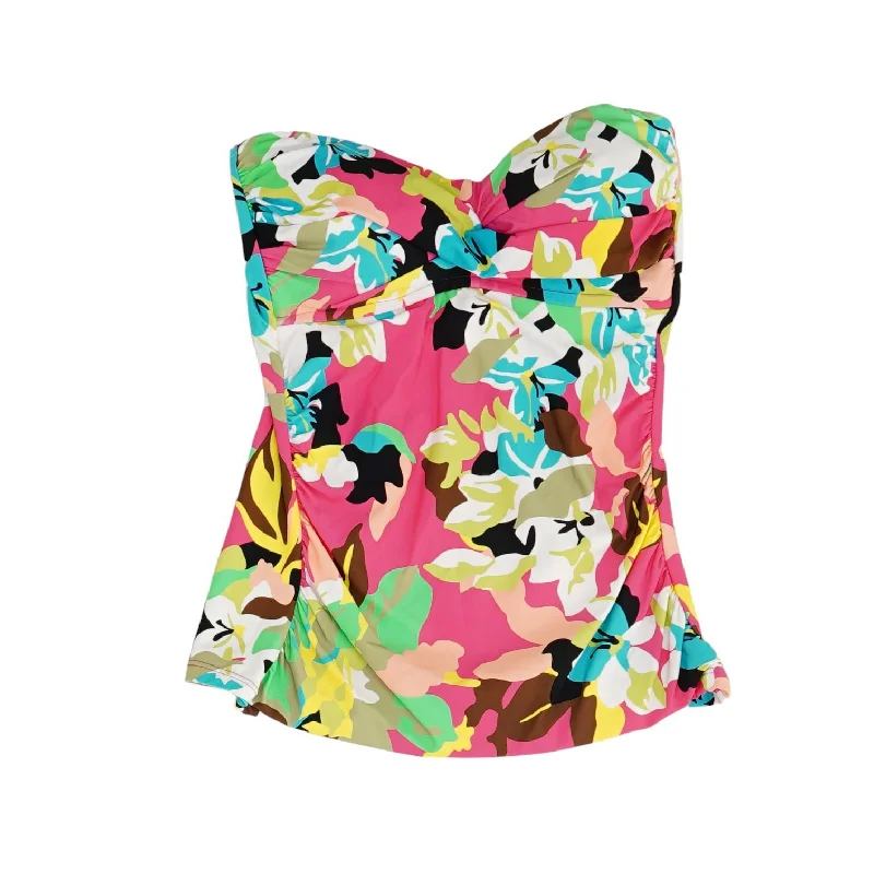 Limited Time Deal Multi Graphic Swim Top