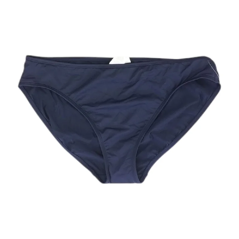 Budget Friendly Navy Solid Swim Bottom