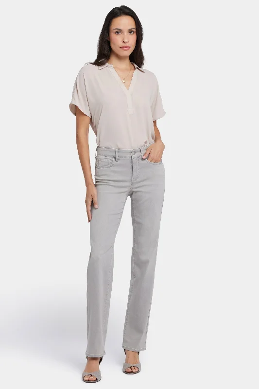 Chic Trends Unveiled Marilyn Straight Jeans - Grenada Mist