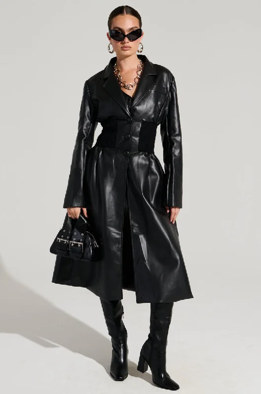 Chic Style, Always In Vogue SITTING PRETTY FITTED TRENCH