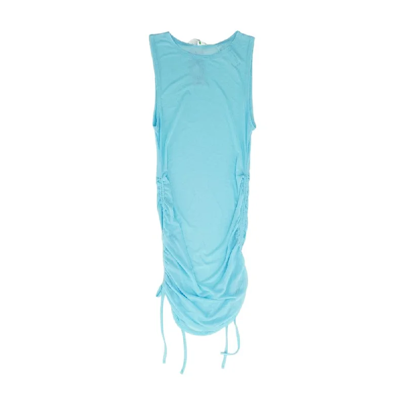 Gorgeous Glamour Collection Blue Solid Cover-Up