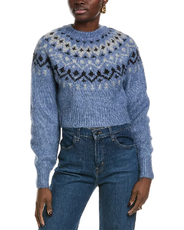 Special Offer TOCCIN Lottie Fairisle Wool-Blend Sweater