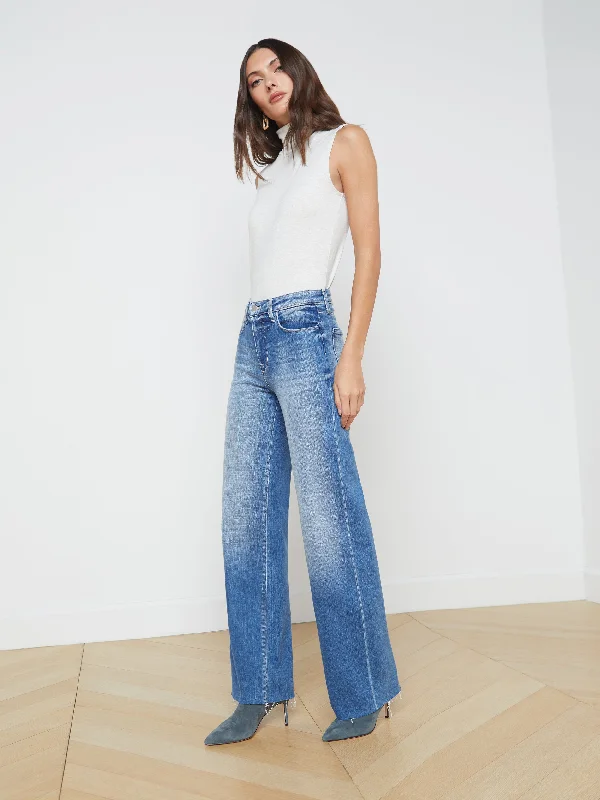 Unleash Your Fashion Scottie Wide-Leg Jean