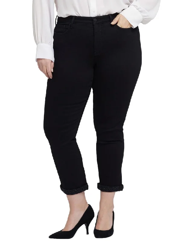 Gift Ideas NYDJ Sheri Black Rinse Slim Jean