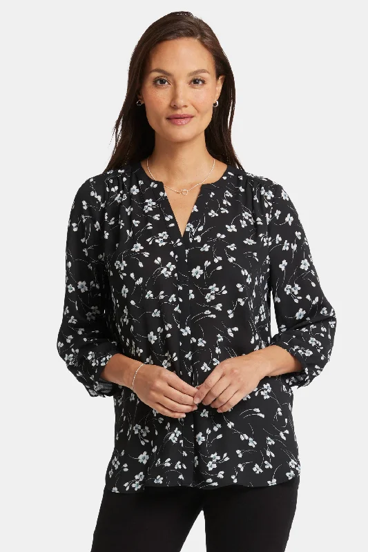 Seasonal Picks Pintuck Blouse - Primrose Path