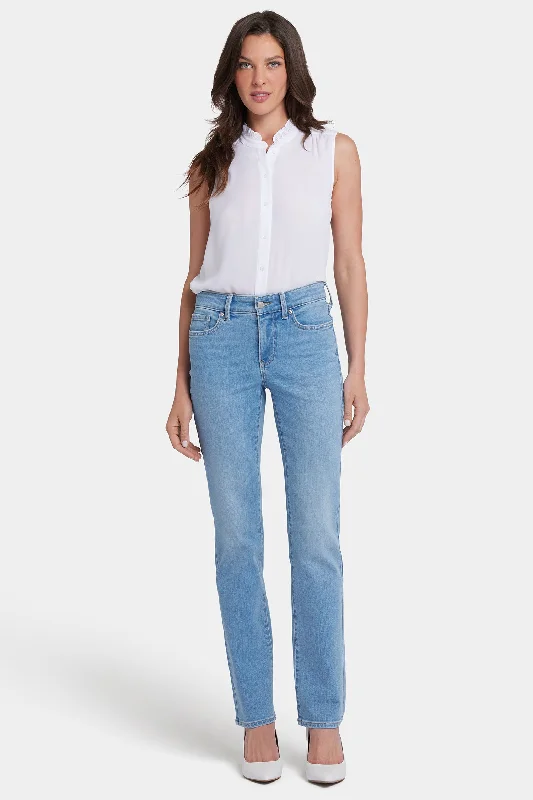 Stylish Looks Marilyn Straight Jeans In Petite - Salamanca Sun