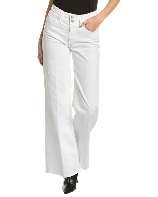 Trendsetting Threads FRAME Denim Triple Binding Blanc Wide Leg Jean